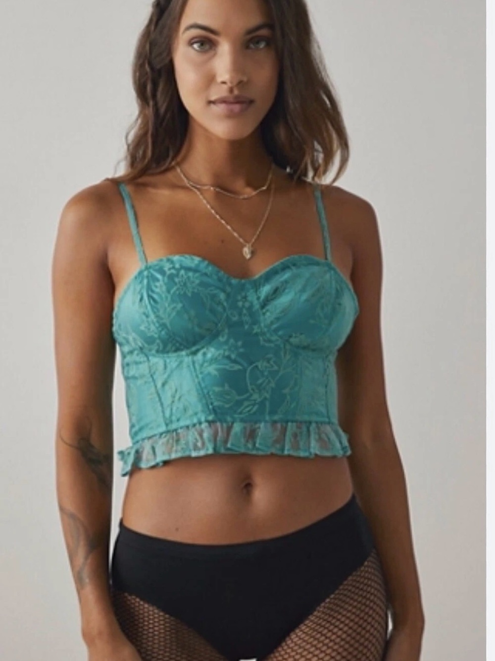 Free People now or never corset cami